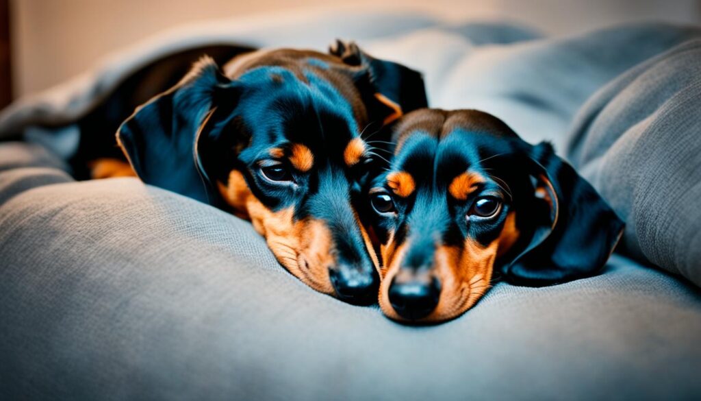 Dachshund bonding