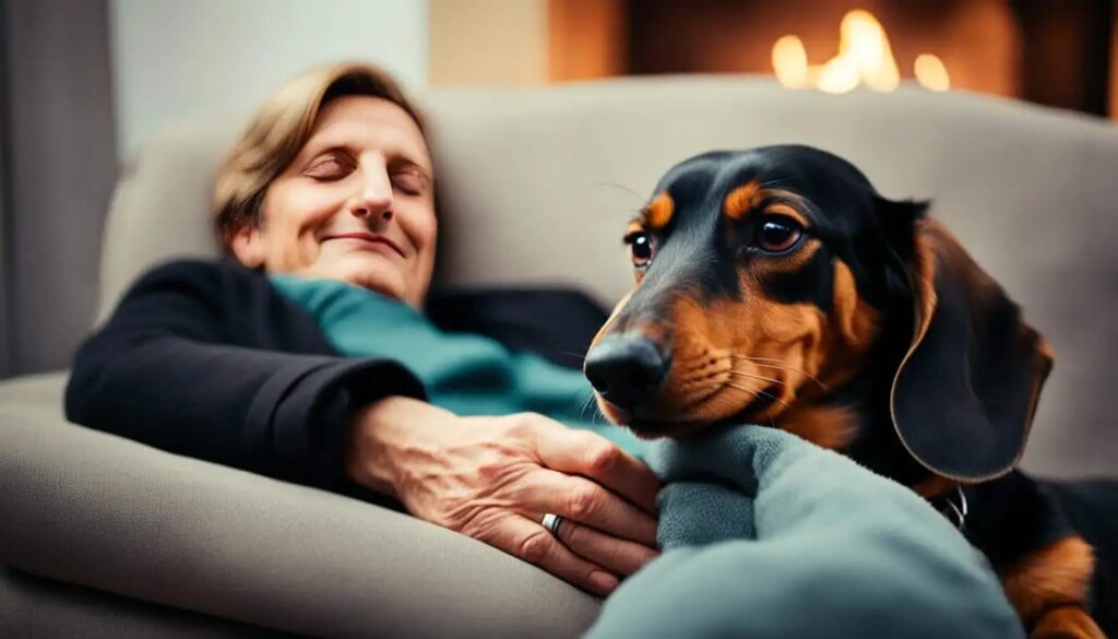 Dachshund lap dog tendencies