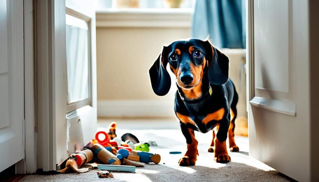 Do Dachshunds commonly suffer from separation anxiety?