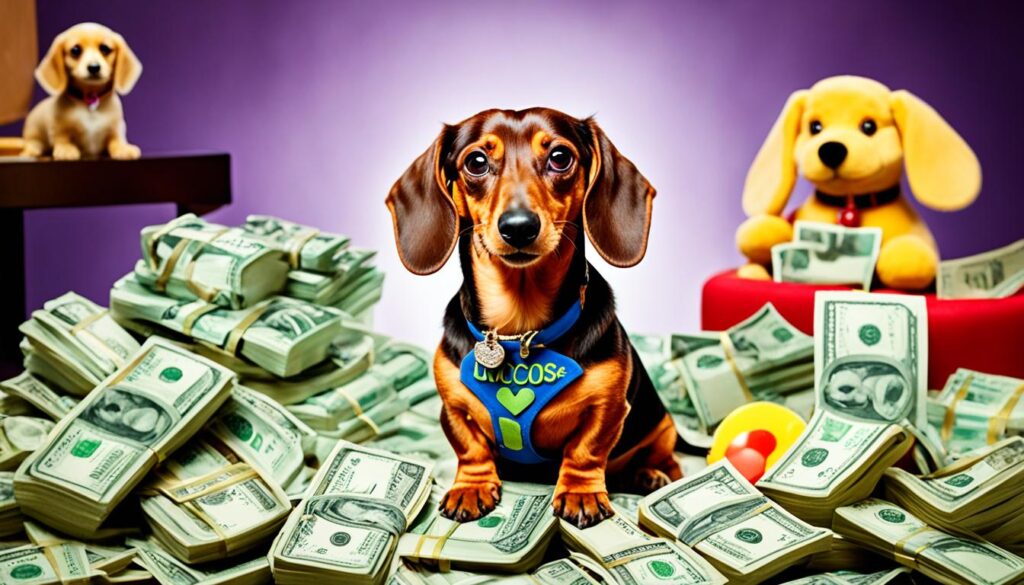 Why might Dachshunds carry a high price tag?