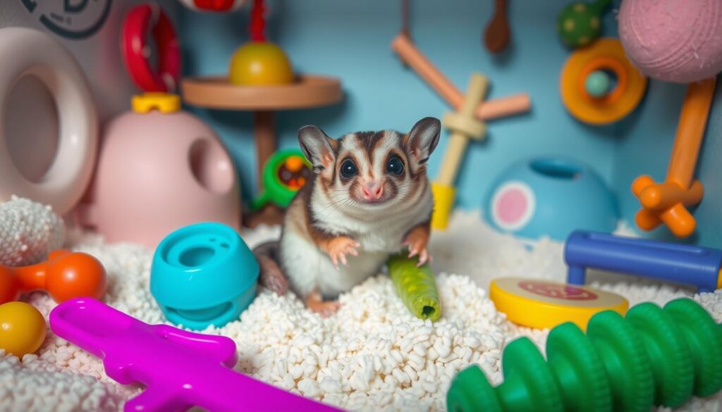 maintaining sugar glider health